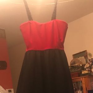 Black Train Dress with Black Sleeveless Bodess!